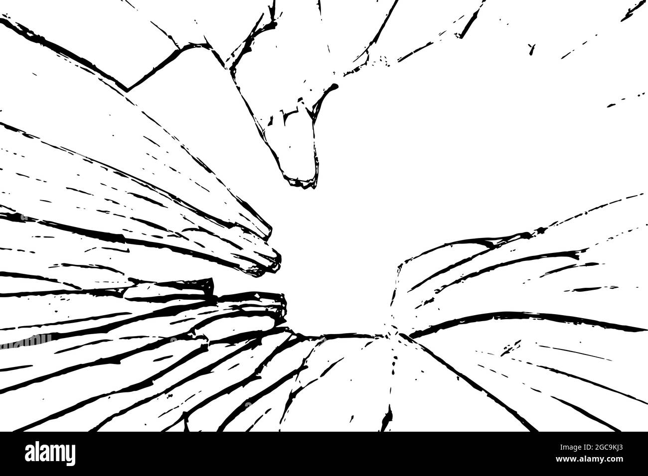 Grunge la texture vectorielle. Arrière-plan abstrait en verre fissuré. Surface endommagée et vieillie. Sale et endommagé. Arrière-plan détaillé. Vecteur graphi Illustration de Vecteur