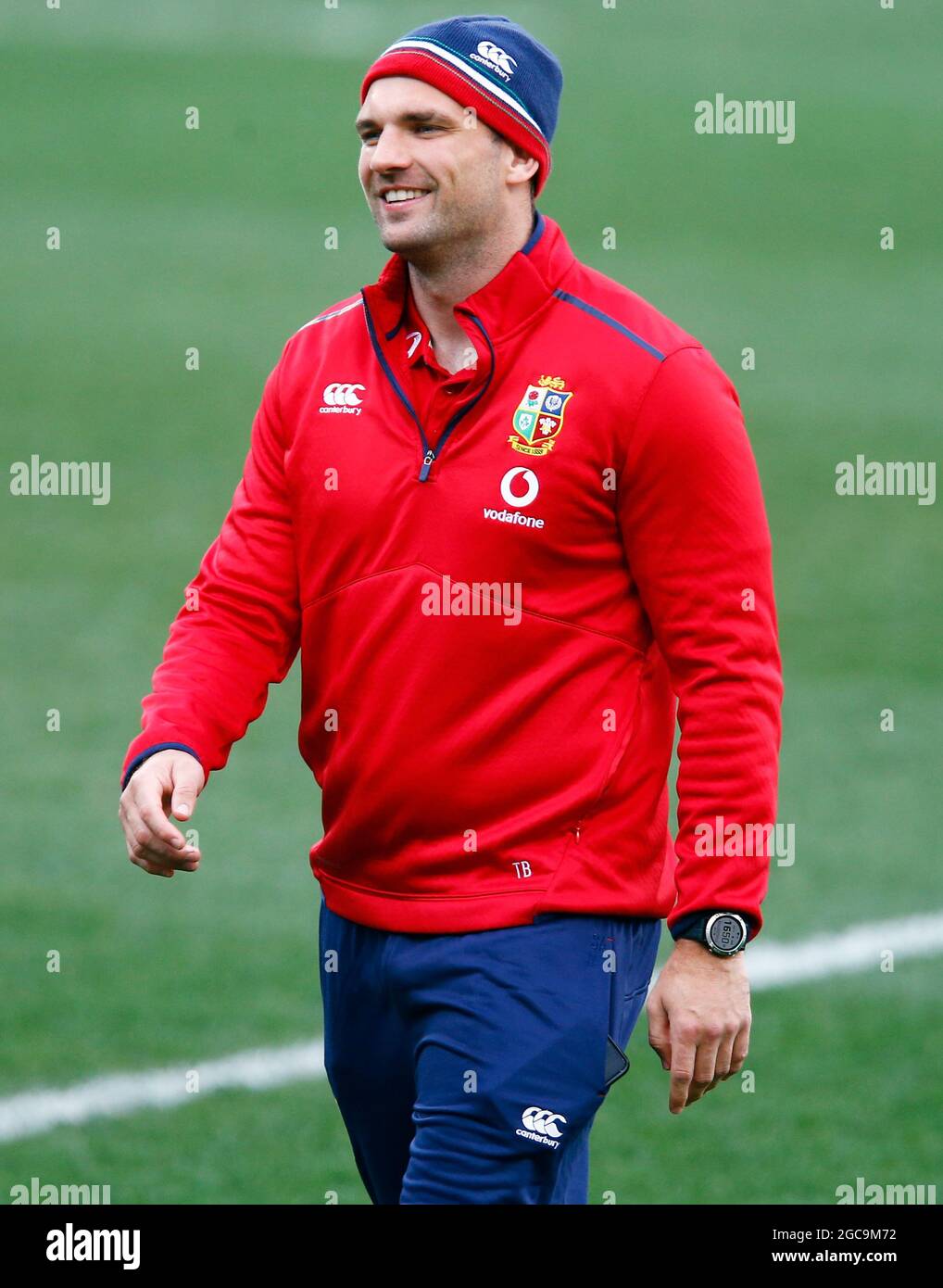Tadhg Beirne, Lions britanniques et irlandais, lors de la série Lions de Castle Lager, troisième épreuve au stade du Cap, Cape Town, Afrique du Sud. Date de la photo: Samedi 8 août 2021. Banque D'Images
