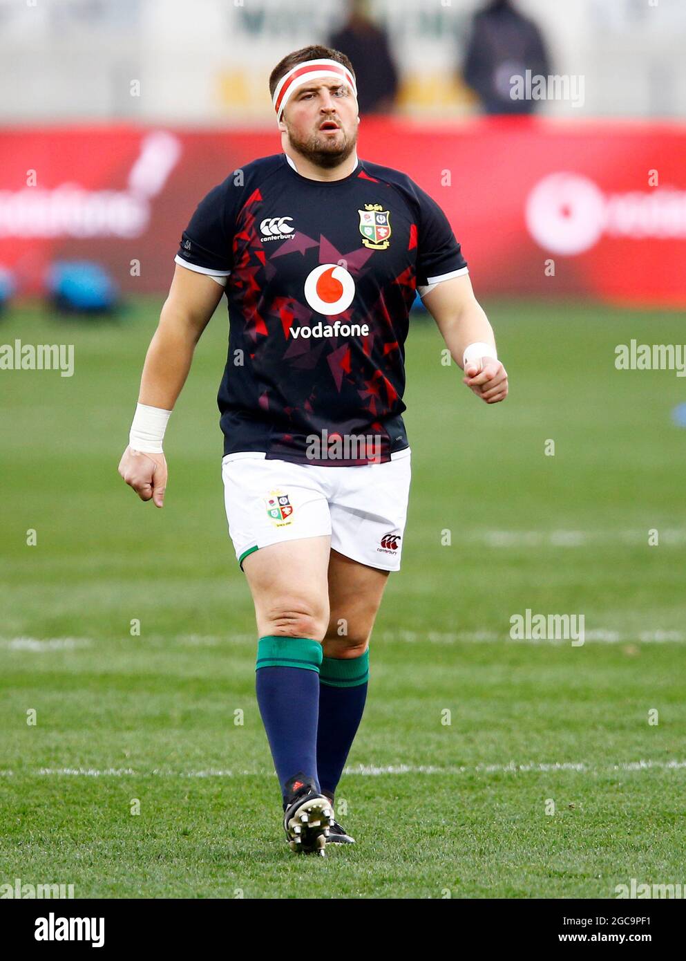 Wyn Jones, Lions britanniques et irlandais, lors de la série Lions de Castle Lager, troisième épreuve au stade du Cap, Cape Town, Afrique du Sud. Date de la photo: Samedi 8 août 2021. Banque D'Images
