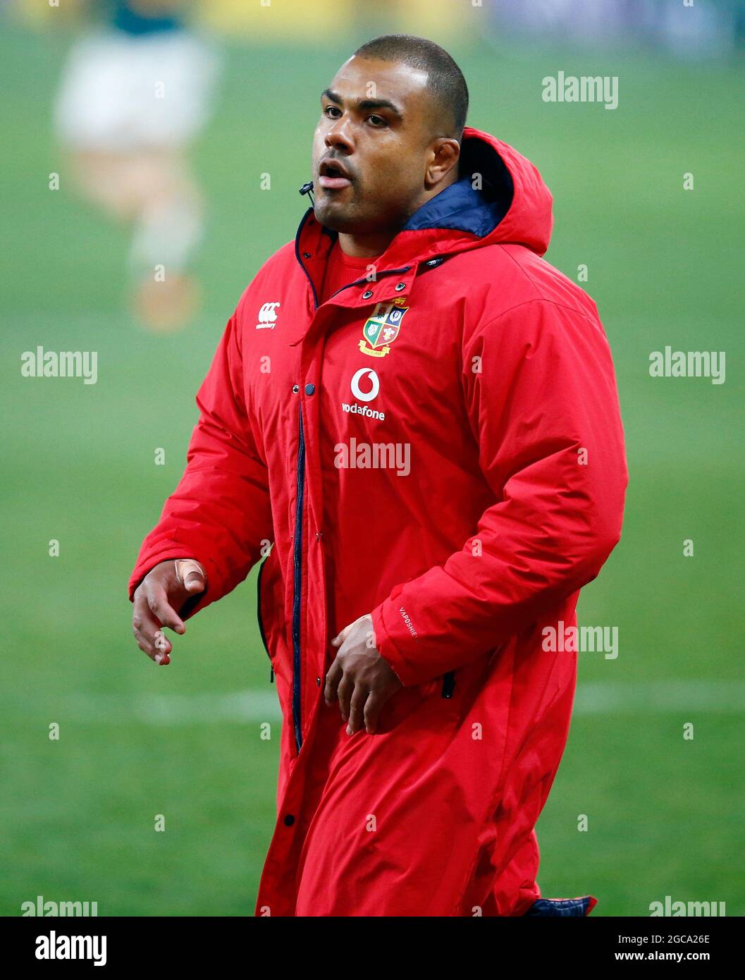Kyle Sinckler, Lions britanniques et irlandais, lors de la série Lions de Castle Lager, troisième épreuve au stade du Cap, au Cap, en Afrique du Sud. Date de la photo: Samedi 8 août 2021. Banque D'Images