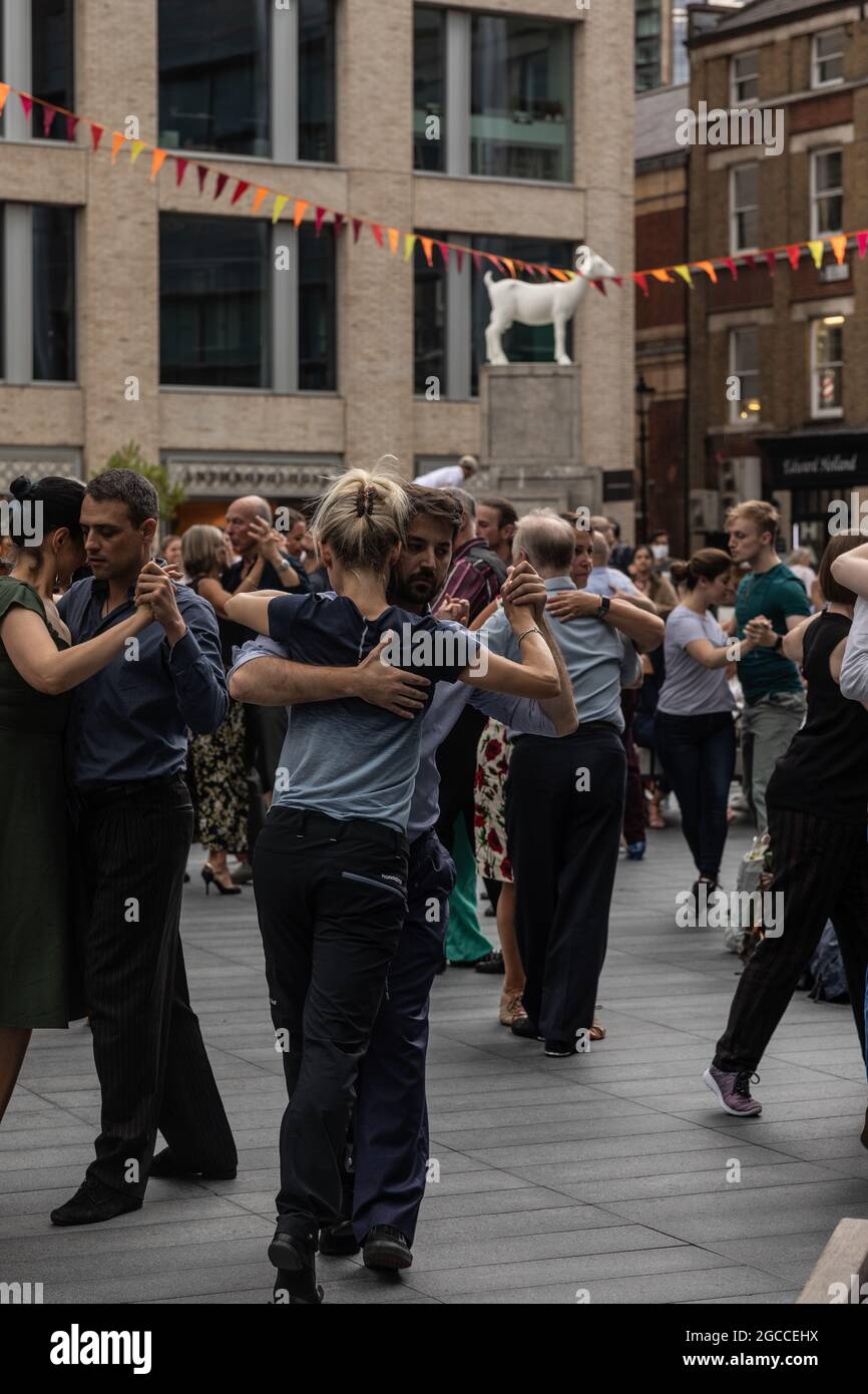 Autour de Londres et Dancing in the City Banque D'Images