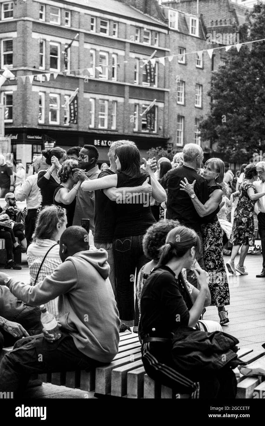 Autour de Londres et Dancing in the City Banque D'Images