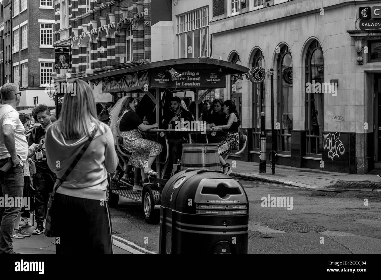 Autour de Londres et Dancing in the City Banque D'Images