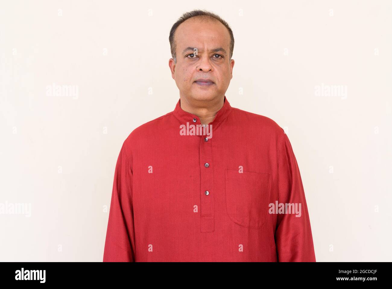 Portrait d'un Indien portant des vêtements traditionnels Banque D'Images