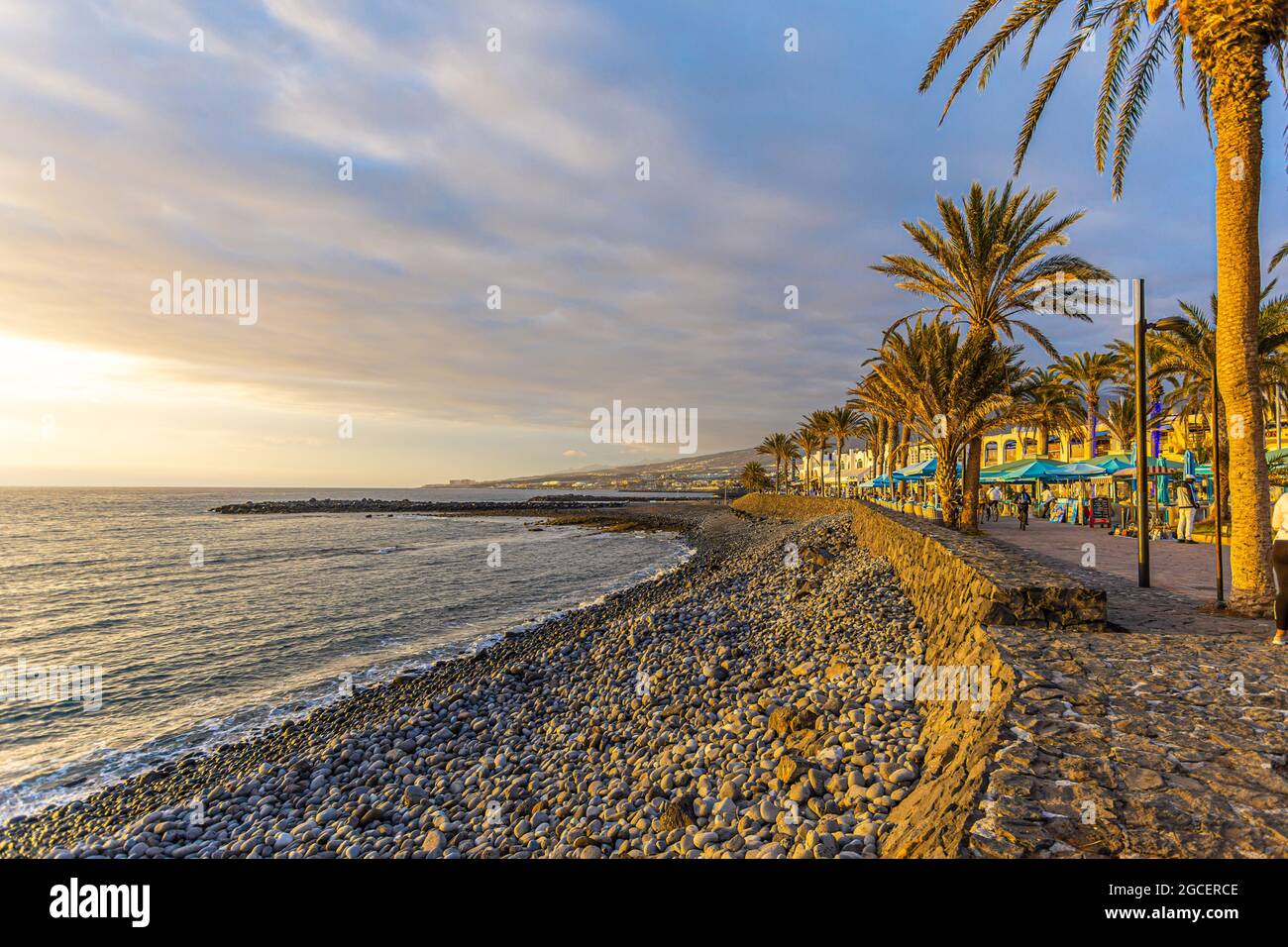 Costa Adeje. Ténérife. Banque D'Images