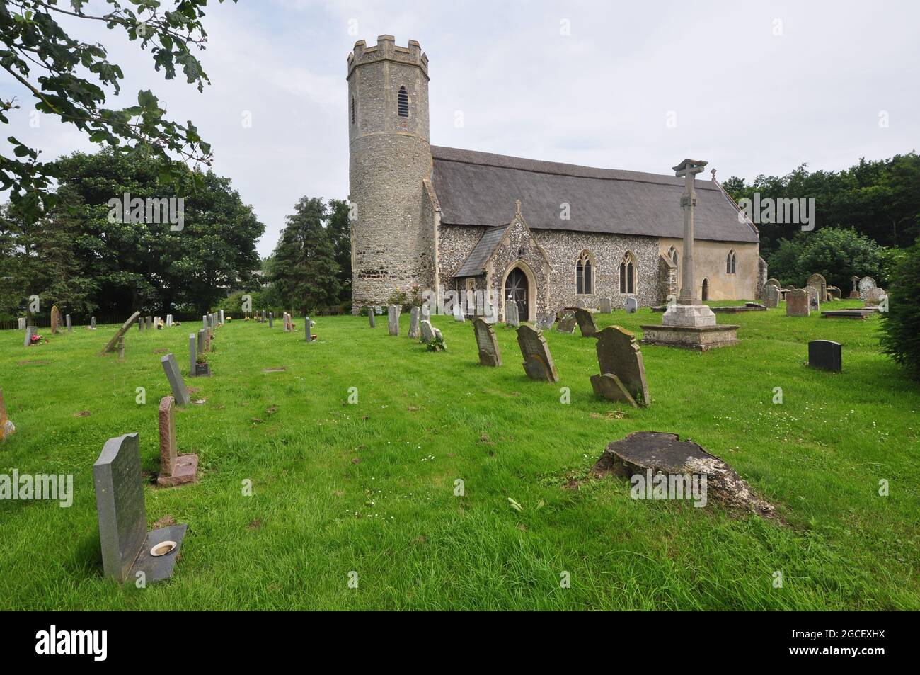 Eglise St Peter & St Paul, Mautby, Norfolk, Angleterre, Royaume-Uni. Banque D'Images