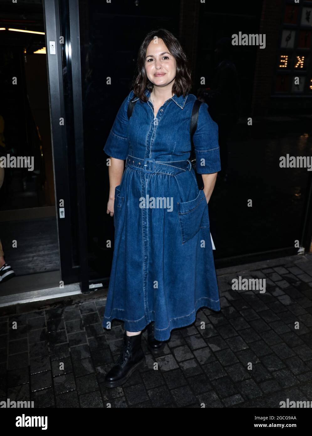 Londres, Royaume-Uni. 08 août 2021. Giovanna Fletcher a assisté à la première de Paw Patrol The Movie au vue West End à Londres. (Photo de Brett Cove/SOPA Images/Sipa USA) crédit: SIPA USA/Alay Live News Banque D'Images