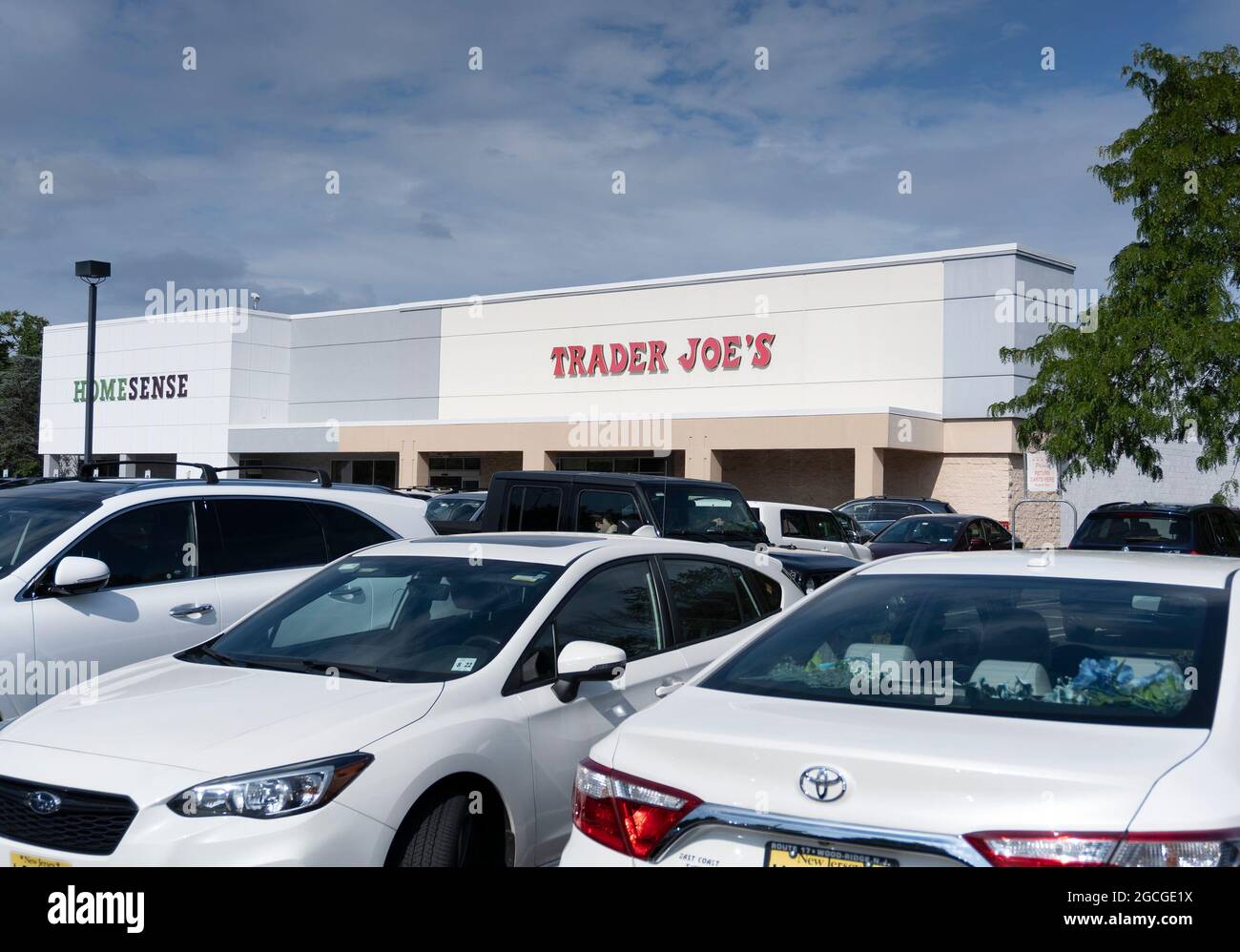 Un supermarché Trader Joe au New Jersey Banque D'Images