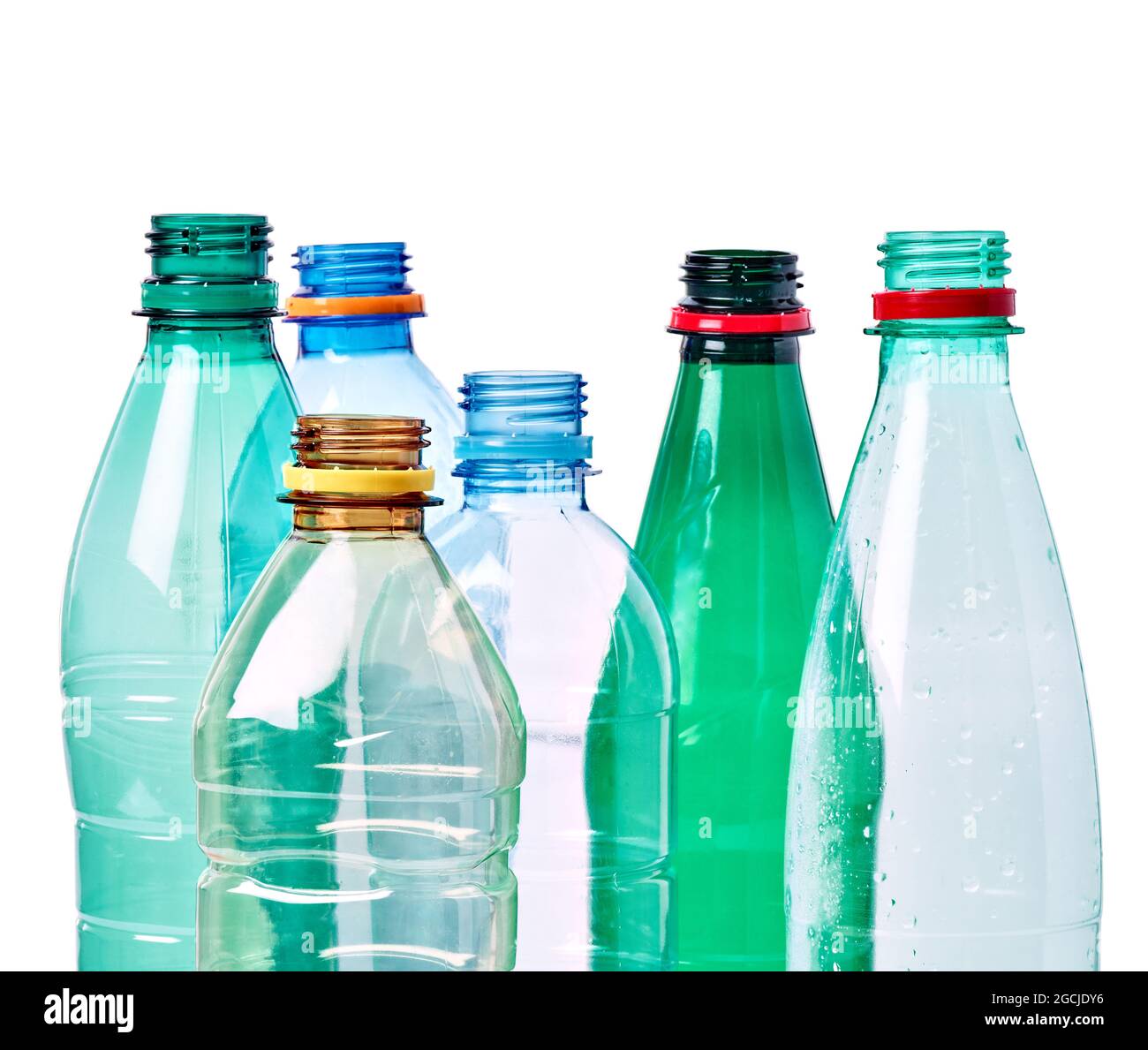 bouteille en plastique contenant à eau recyclage déchets environnement boisson vide boisson Banque D'Images