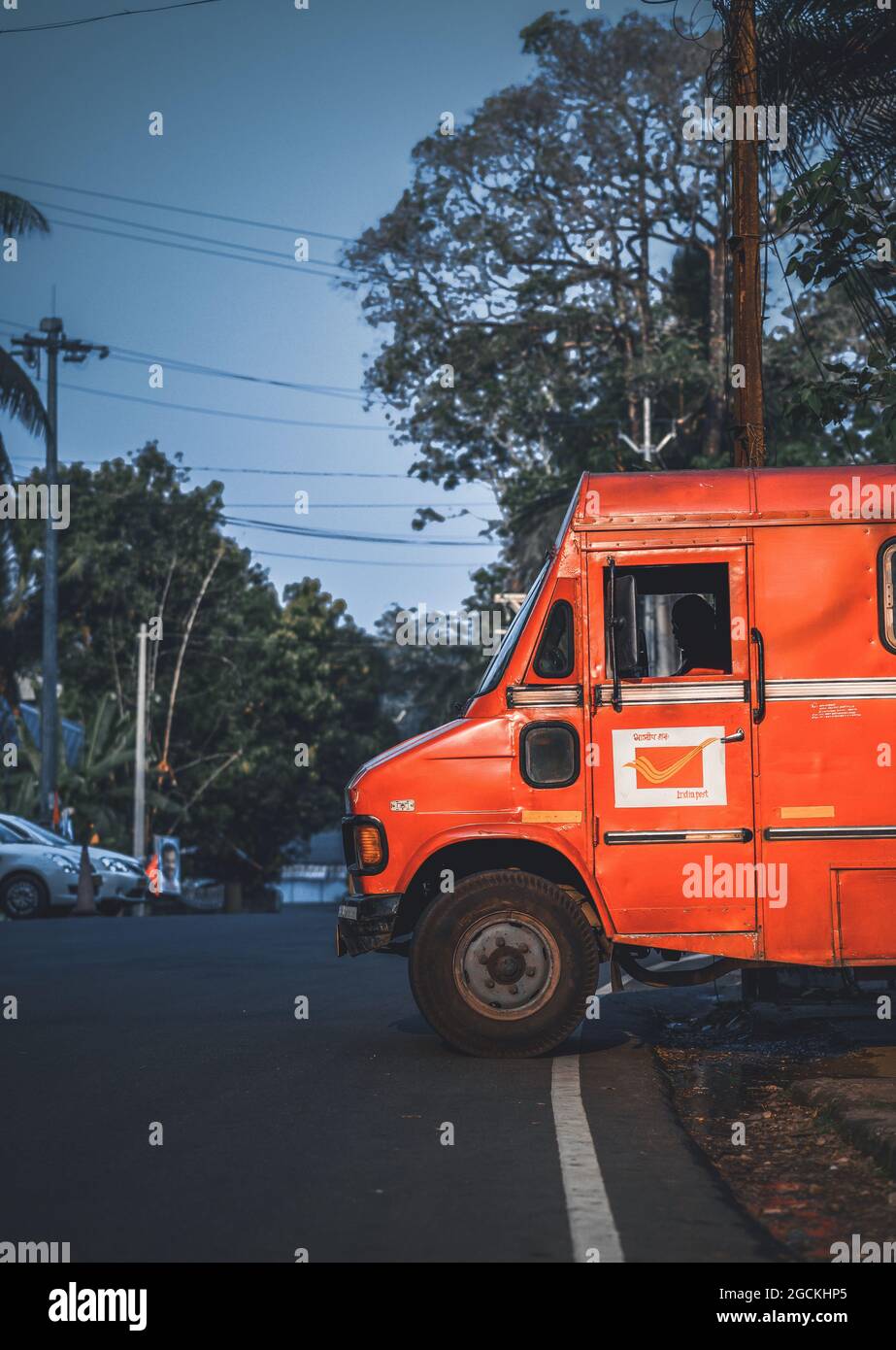 Service postal indien Banque D'Images
