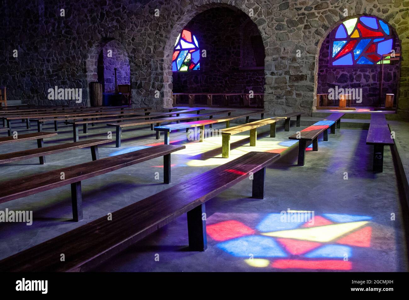 Saint Jean chant catholique Kibuye Rwanda Banque D'Images