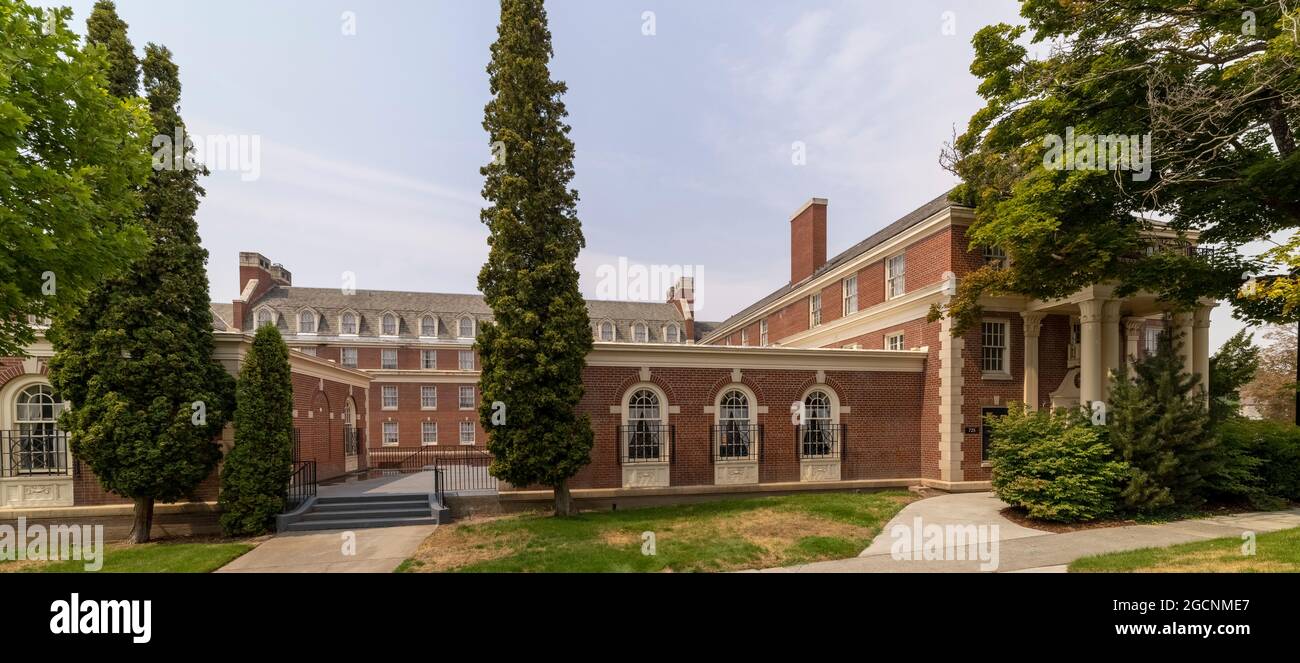 Wilmer-Davis Hall, Université d'État de Washington, Pullman, État de Washington, États-Unis Banque D'Images