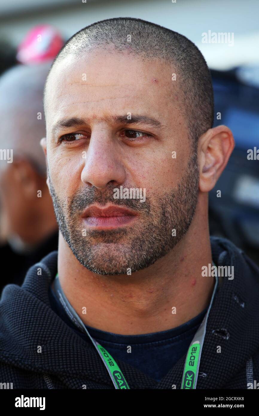 Tony Kanaan (BRA). Grand Prix des États-Unis, samedi 17 novembre 2012. Circuit of the Americas, Austin, Texas, États-Unis. Banque D'Images