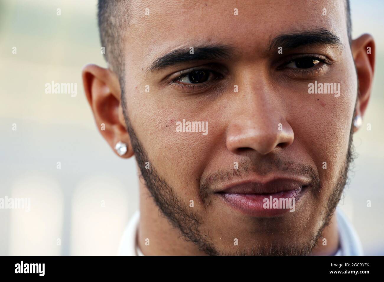 Lewis Hamilton (GBR) Mercedes AMG F1. Lancement de Mercedes AMG F1 W04, lundi 4 février 2013. Jerez, Espagne. Banque D'Images