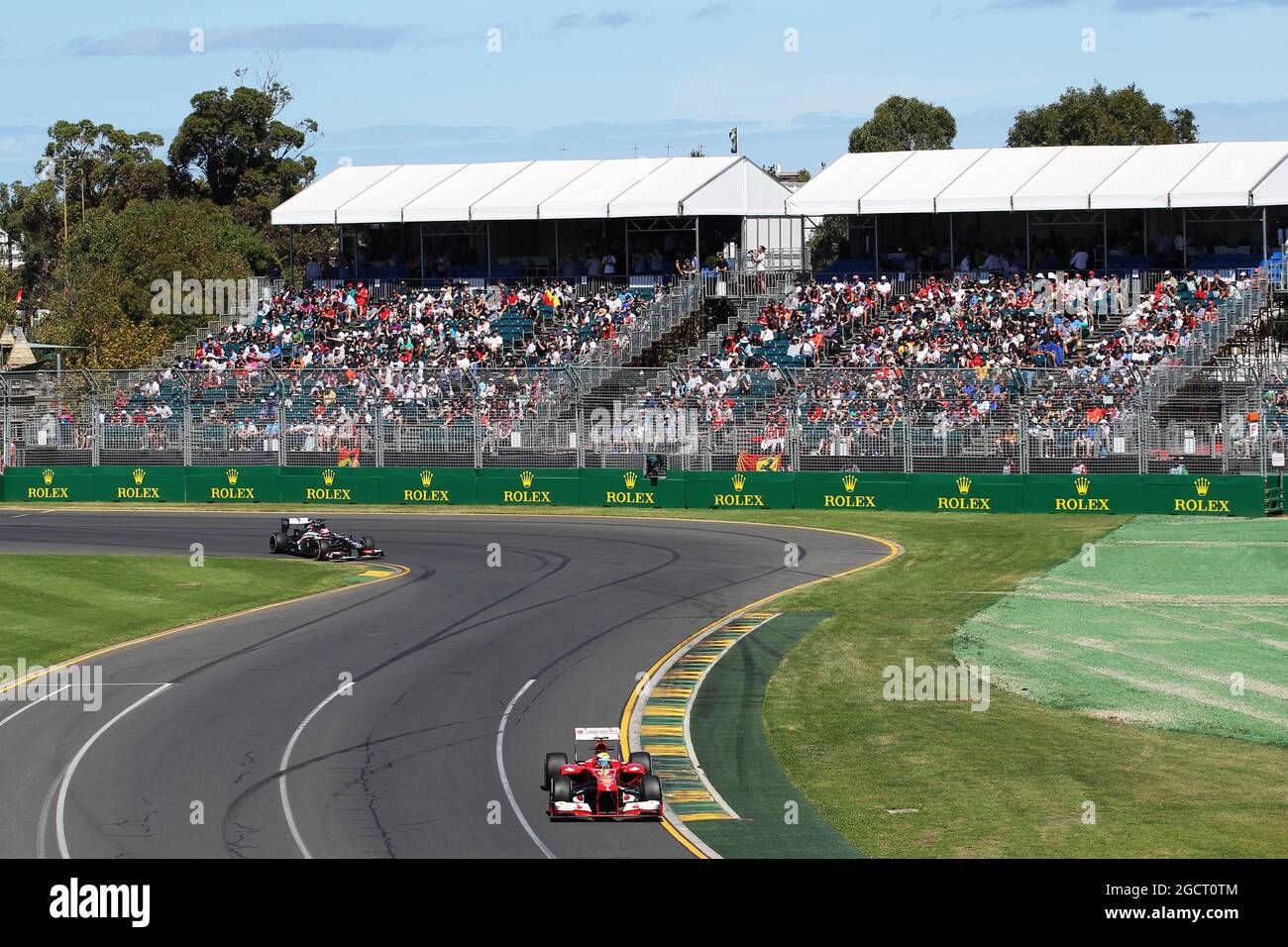 Fernando Alonso (ESP) Ferrari F138. Grand Prix d'Australie, vendredi 15 mars 2013. Albert Park, Melbourne, Australie. Banque D'Images