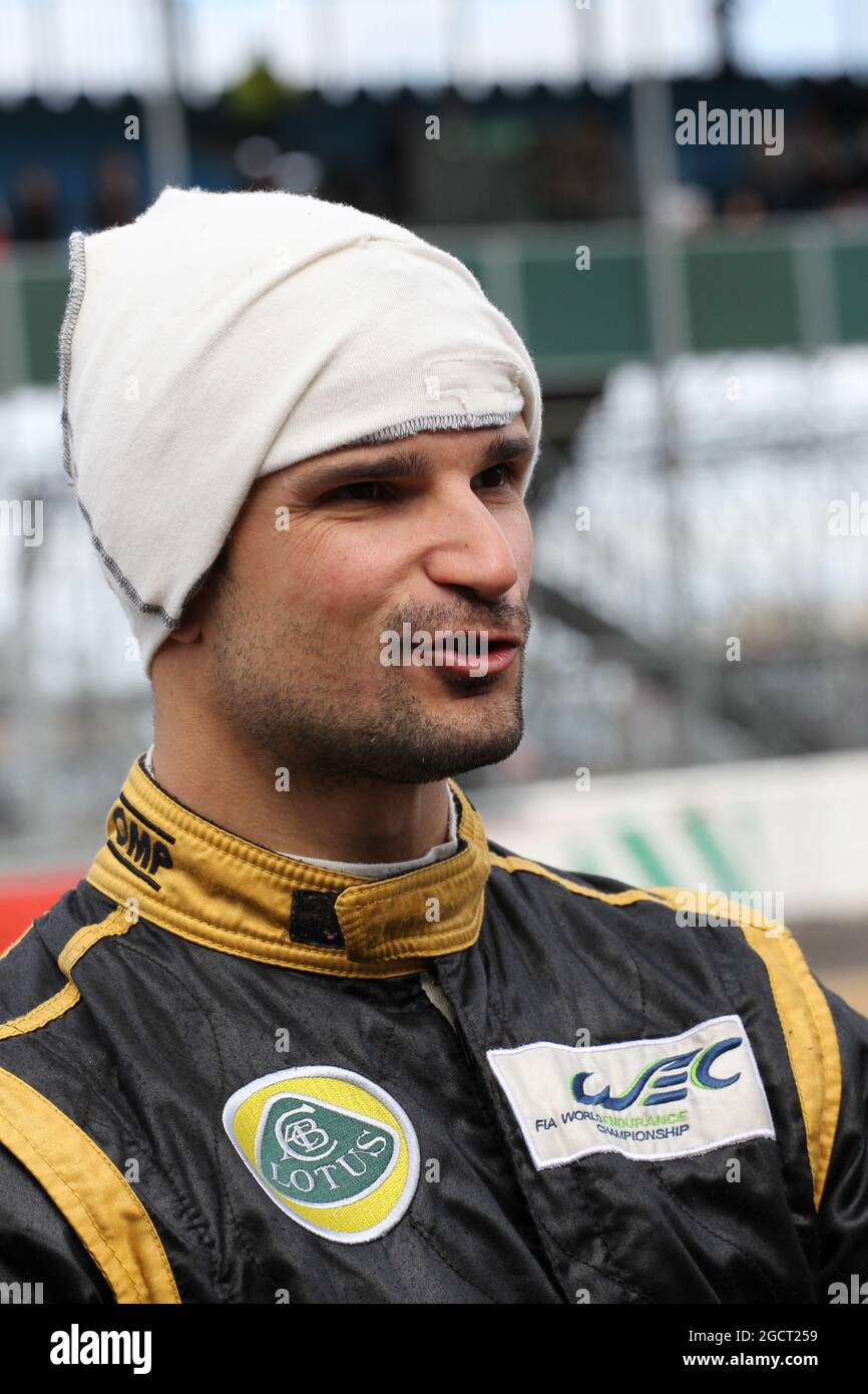 Vitantonio Liuzzi (ITA) Lotus. Championnat du monde d'endurance de la FIA, 1ère partie, dimanche 14 avril 2013. Silverstone, Angleterre. Banque D'Images