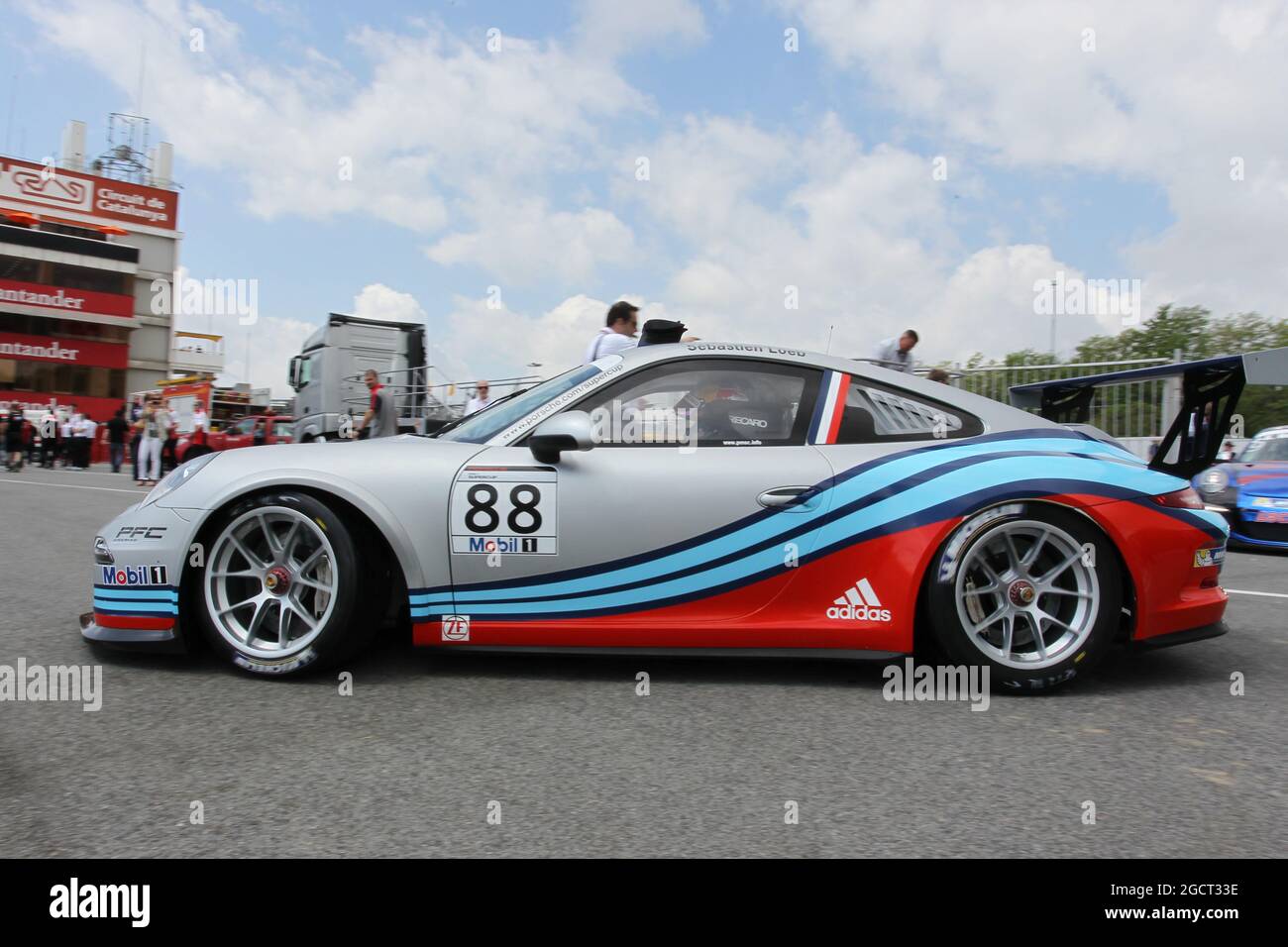 Sébastien Loeb (FRA) Porsche AG. Grand Prix d'Espagne, samedi 11 mai 2013. Barcelone, Espagne. Banque D'Images