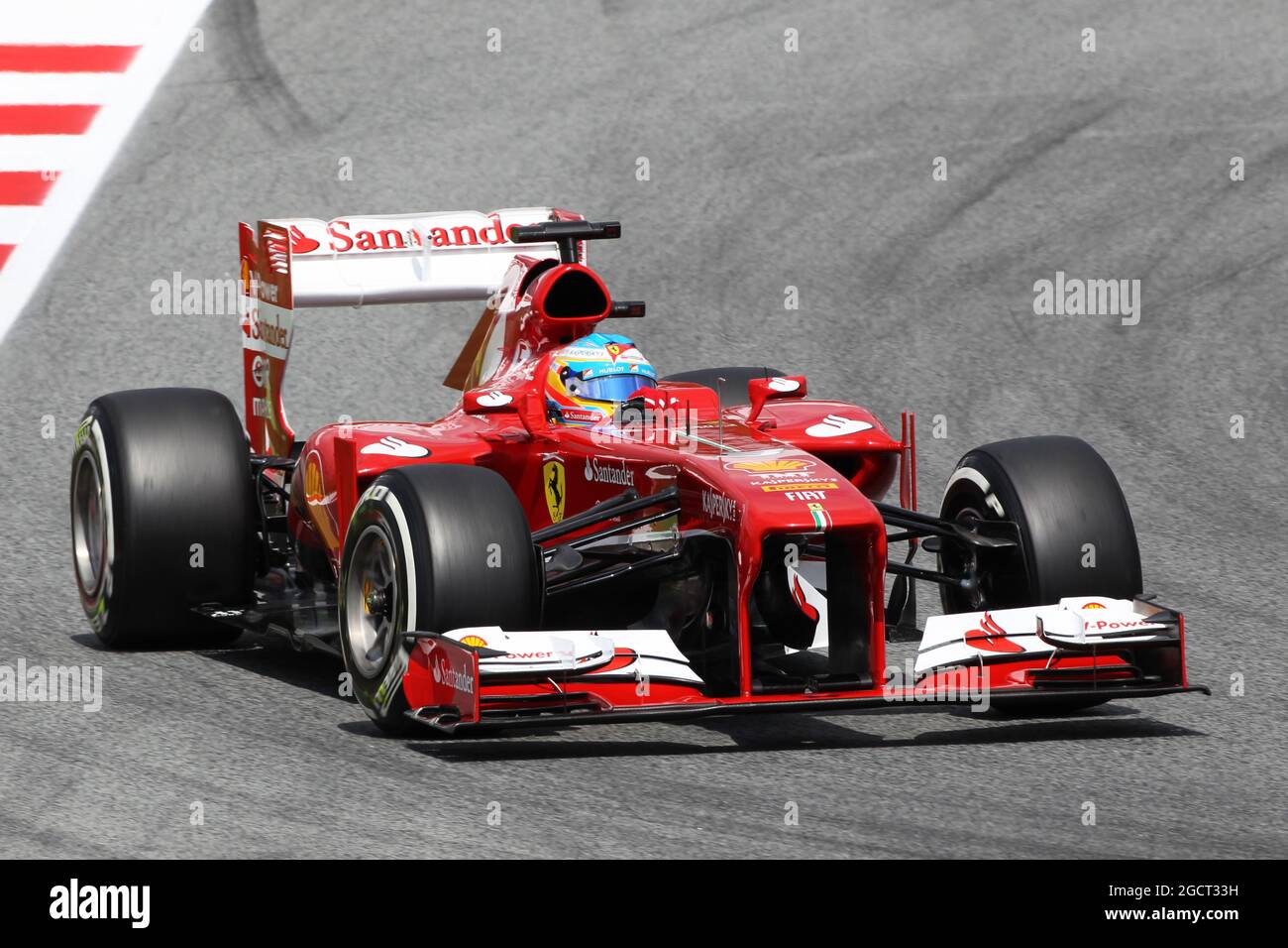 Fernando Alonso (ESP) Ferrari F138. Grand Prix d'Espagne, samedi 11 mai 2013. Barcelone, Espagne. Banque D'Images