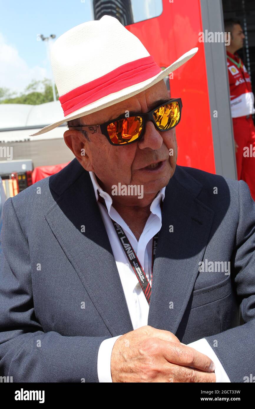 Emilio Botin (ESP) Santander Président. Grand Prix d'Espagne, samedi 11 mai 2013. Barcelone, Espagne. Banque D'Images