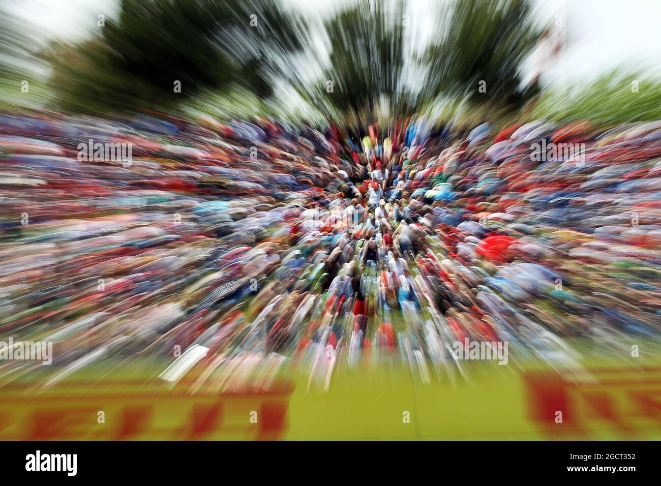 Ventilateurs. Grand Prix d'Espagne, samedi 11 mai 2013. Barcelone, Espagne. Banque D'Images