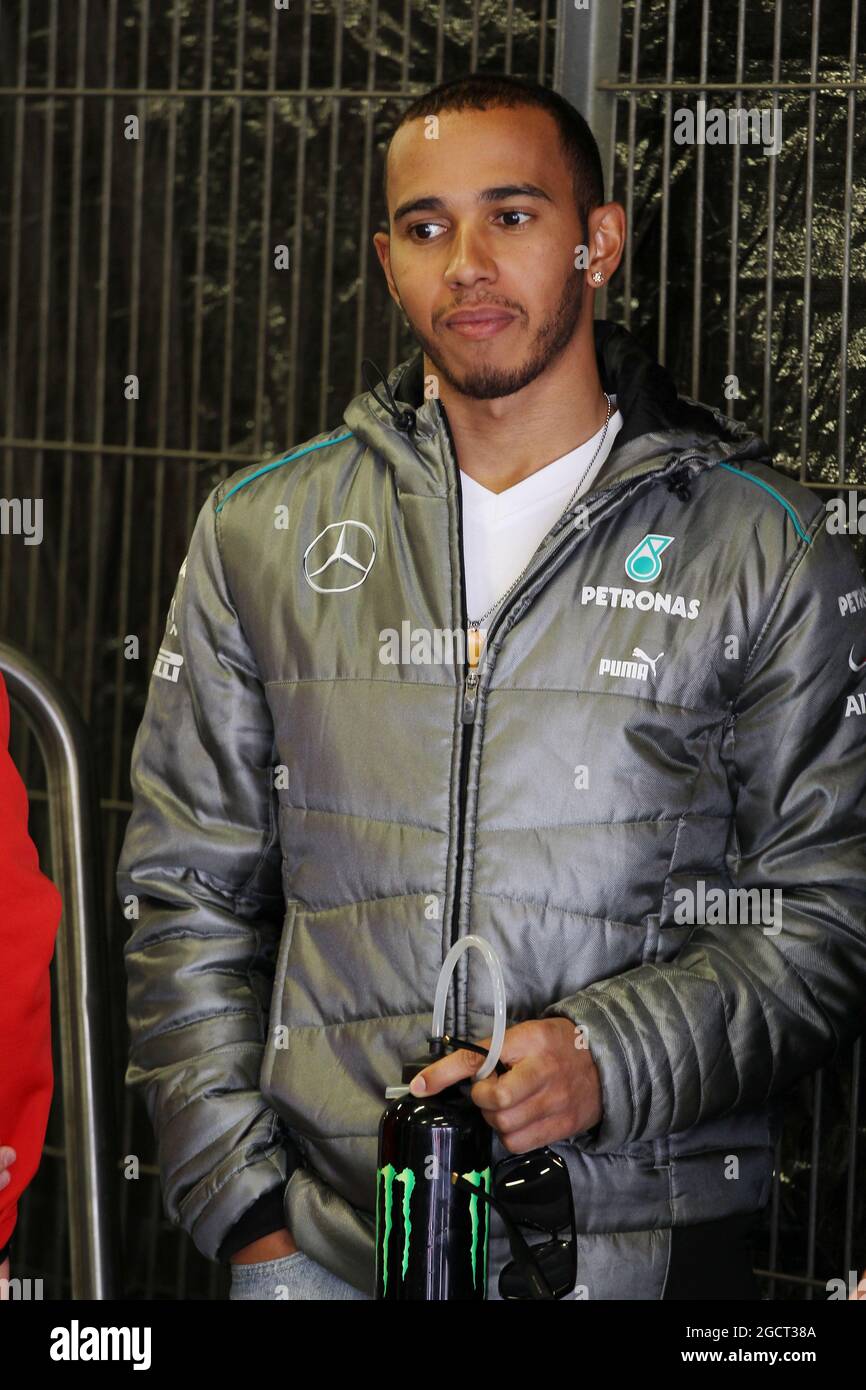 Lewis Hamilton (GBR) Mercedes AMG F1. Grand Prix d'Espagne, dimanche 12 mai  2013. Barcelone, Espagne Photo Stock - Alamy