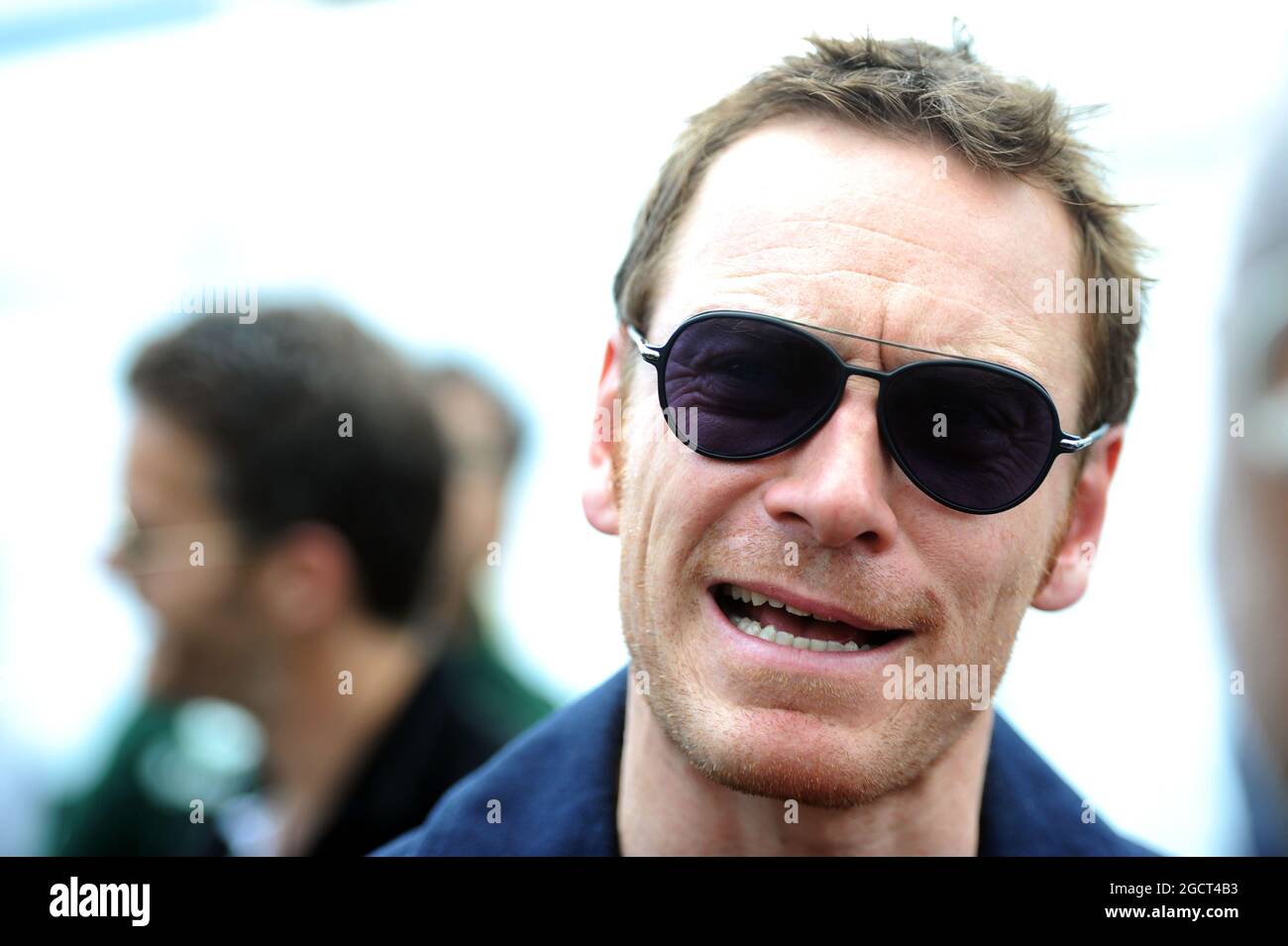 Michael Fassbender (IRE) acteur. Grand Prix du Canada, dimanche 9 juin 2013. Montréal, Canada. Banque D'Images