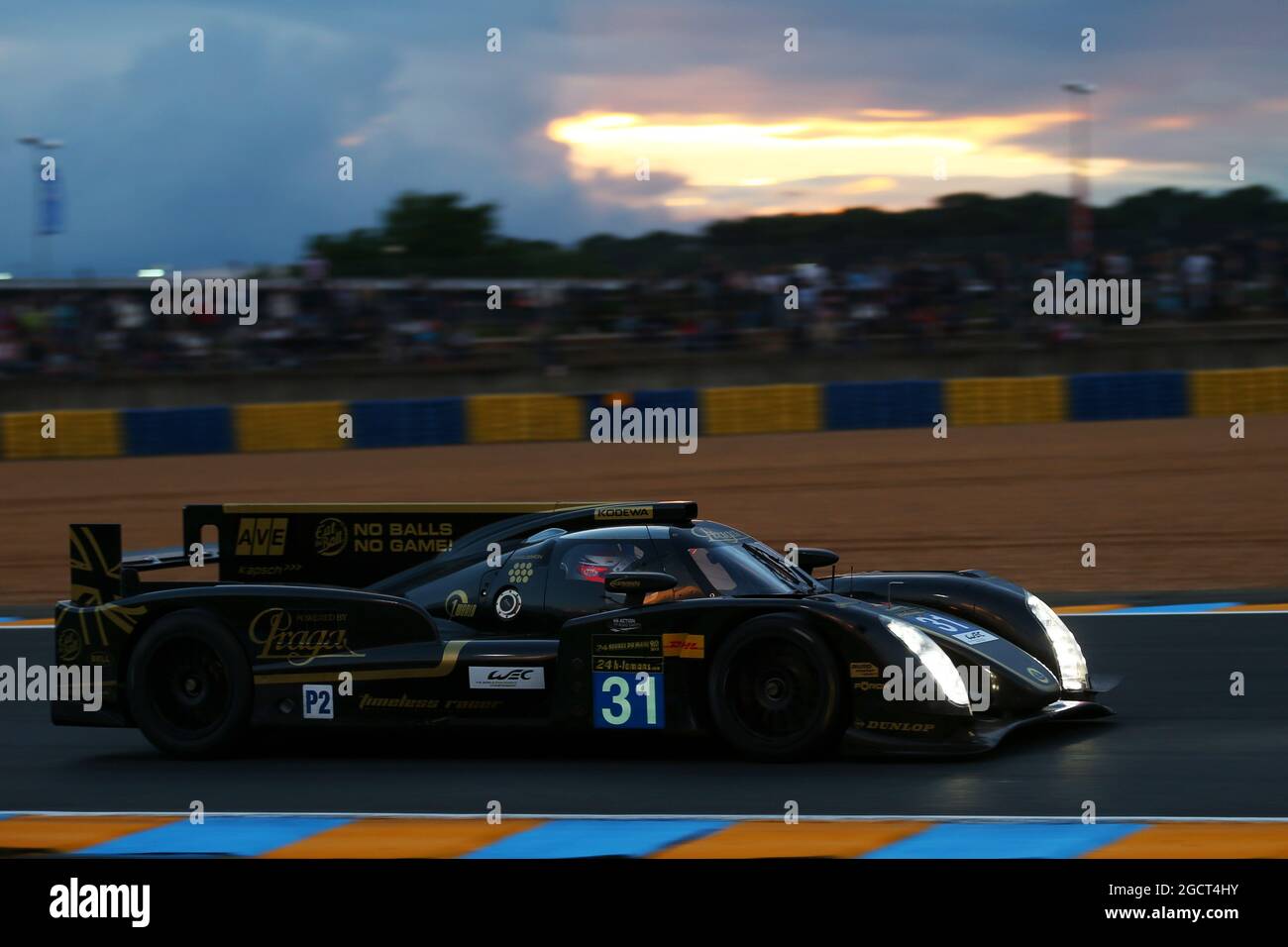 Kevin Weeda (Etats-Unis) / Cristophe Bouchut (FRA) / James Rossiter (GBR) Lotus T128. Le Mans 24 heures, qualification, jeudi 20 juin 2013. Le Mans, France. Banque D'Images