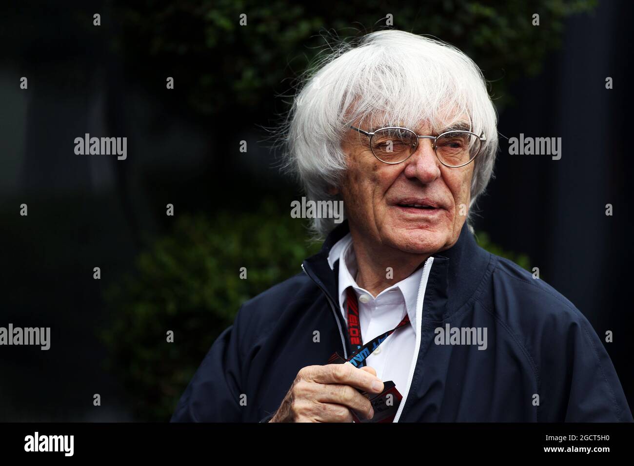 Bernie Ecclestone (GBR) CEO Formula One Group (FOM). Grand Prix d'Allemagne, vendredi 5 juillet 2013. Nurburgring, Allemagne. Banque D'Images