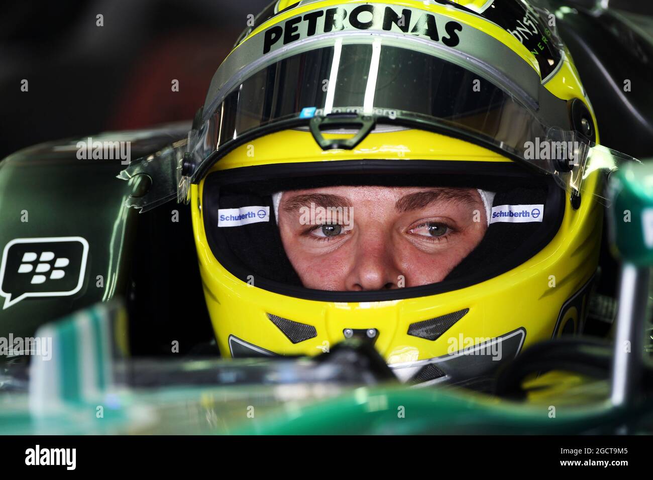 Nico Rosberg (GER) Mercedes AMG F1 W04. Grand Prix japonais, vendredi 11 octobre 2013. Suzuka, Japon. Banque D'Images