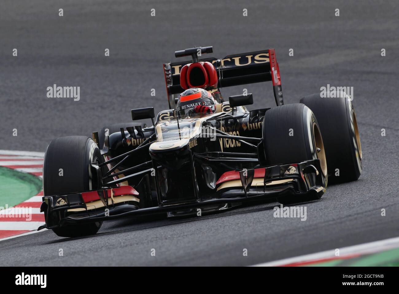 Kimi Raikkonen (fin) Lotus F1 E21. Grand Prix japonais, samedi 12 octobre 2013. Suzuka, Japon. Banque D'Images