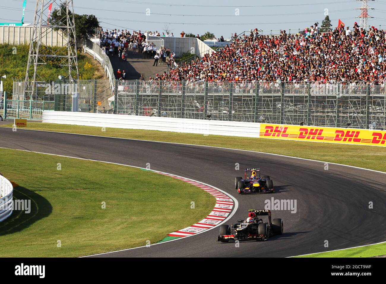 Romain Grosjean (FRA) Lotus F1 E21. Grand Prix japonais, dimanche 13 octobre 2013. Suzuka, Japon. Banque D'Images