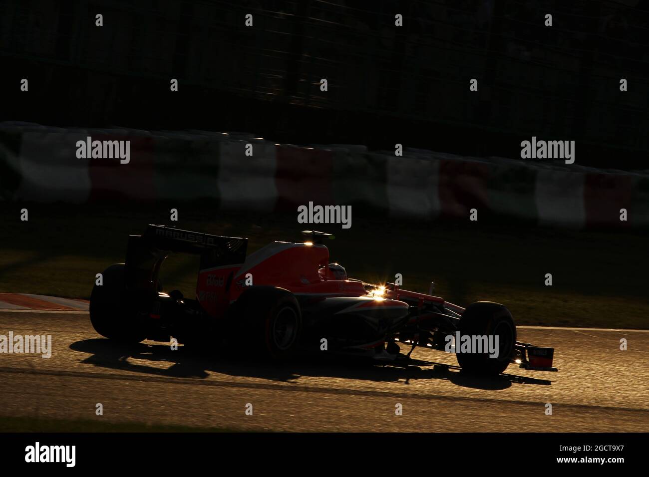 Max Chilton (GBR) Marussia F1 Team MR02. Grand Prix japonais, dimanche 13 octobre 2013. Suzuka, Japon. Banque D'Images