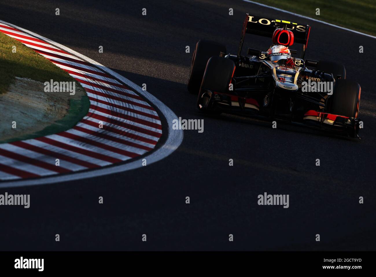 Romain Grosjean (FRA) Lotus F1 E21. Grand Prix japonais, dimanche 13 octobre 2013. Suzuka, Japon. Banque D'Images