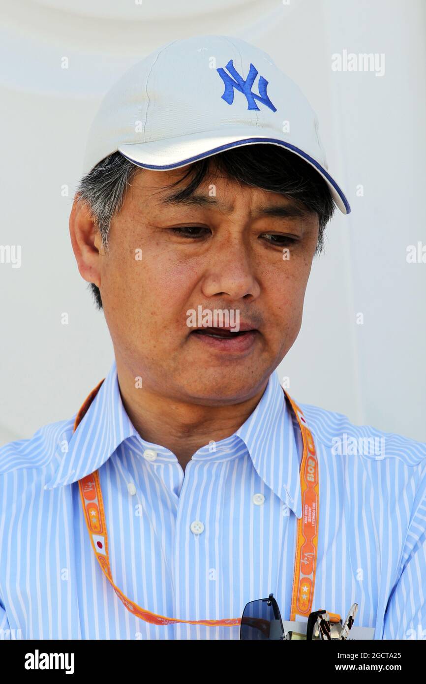 Taki Inoue (JPN). Grand Prix japonais, dimanche 13 octobre 2013. Suzuka, Japon. Banque D'Images