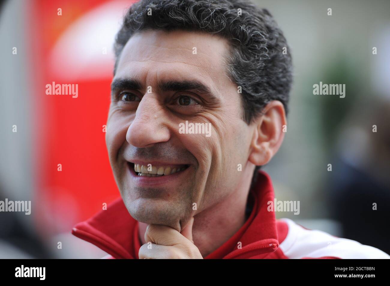 Andrea Stella (ITA) Ferrari Race Engineer. Grand Prix des États-Unis, jeudi 14 novembre 2013. Circuit of the Americas, Austin, Texas, États-Unis. Banque D'Images