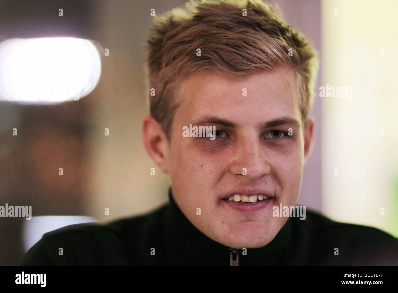 Marcus Ericsson (SWE) Caterham. Test de Formule un, test de Bahreïn deux, deuxième jour, vendredi 28 février 2014. Sakhir, Bahreïn. Banque D'Images