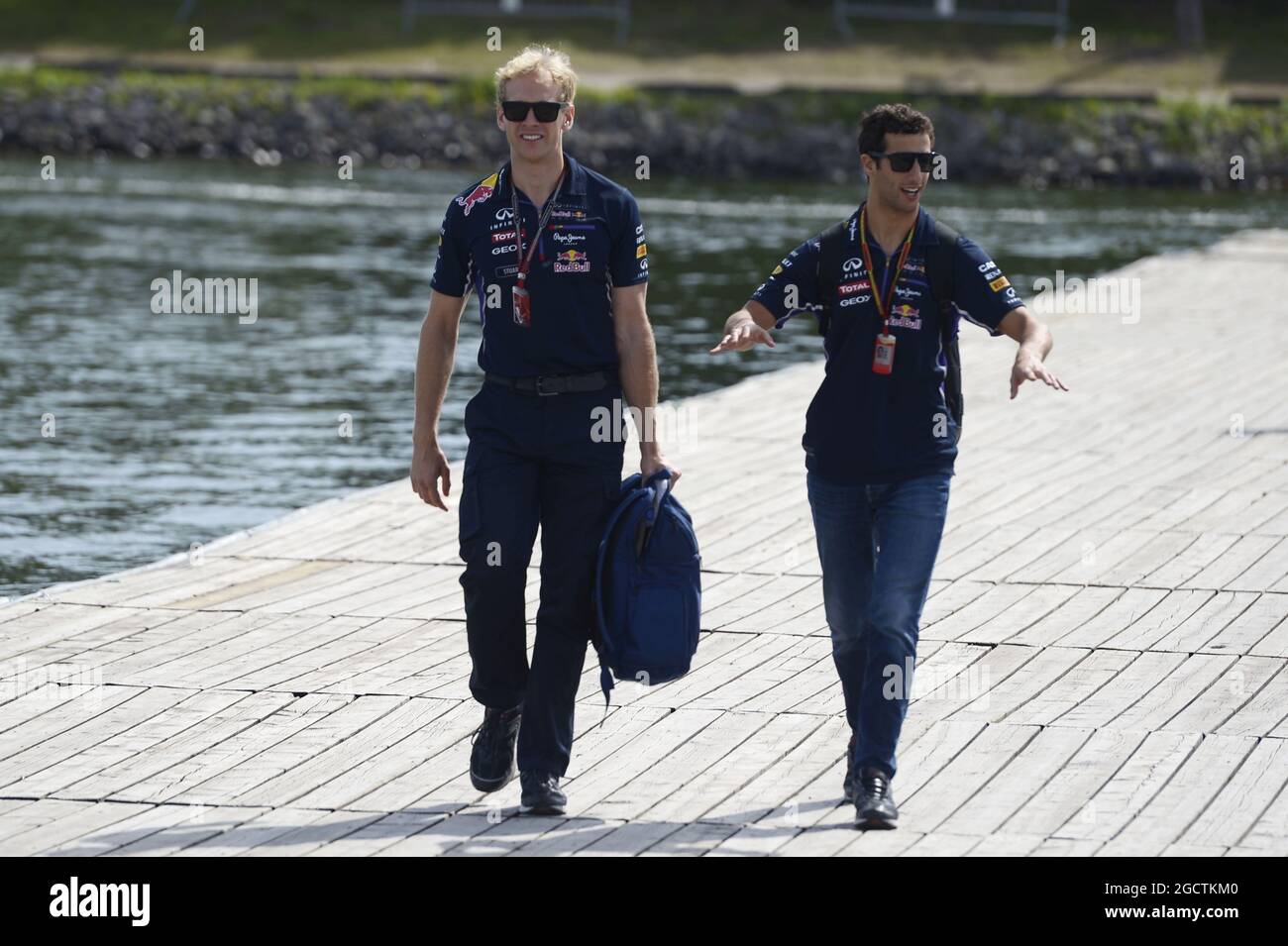 Daniel Ricciardo (AUS) Red Bull Racing. Grand Prix du Canada, dimanche 8 juin 2014. Montréal, Canada. Banque D'Images