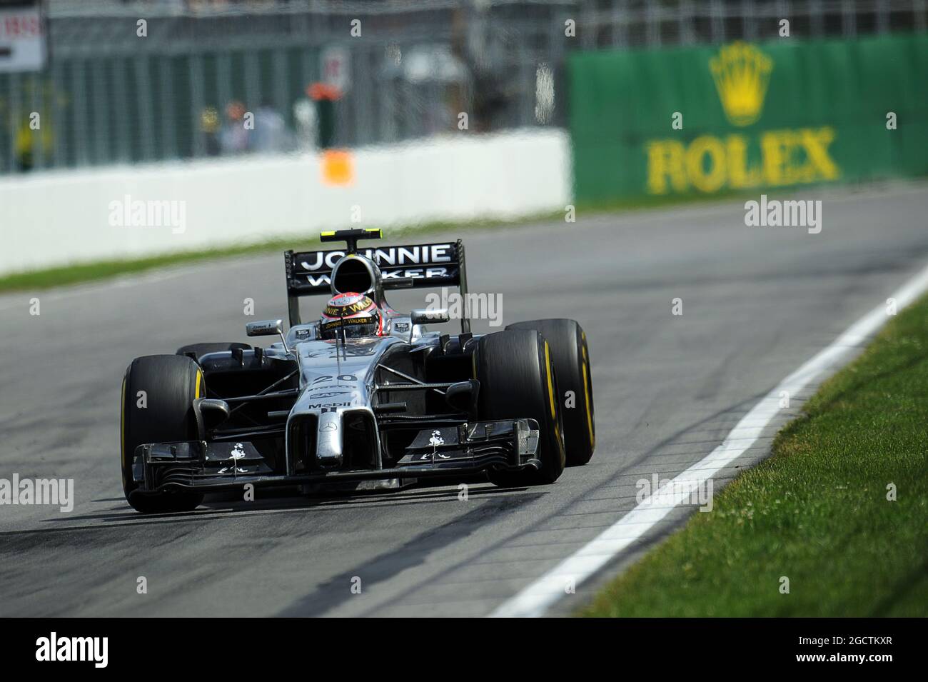 Kevin Magnussen (DEN) McLaren MP4-29. Grand Prix du Canada, dimanche 8 juin 2014. Montréal, Canada. Banque D'Images