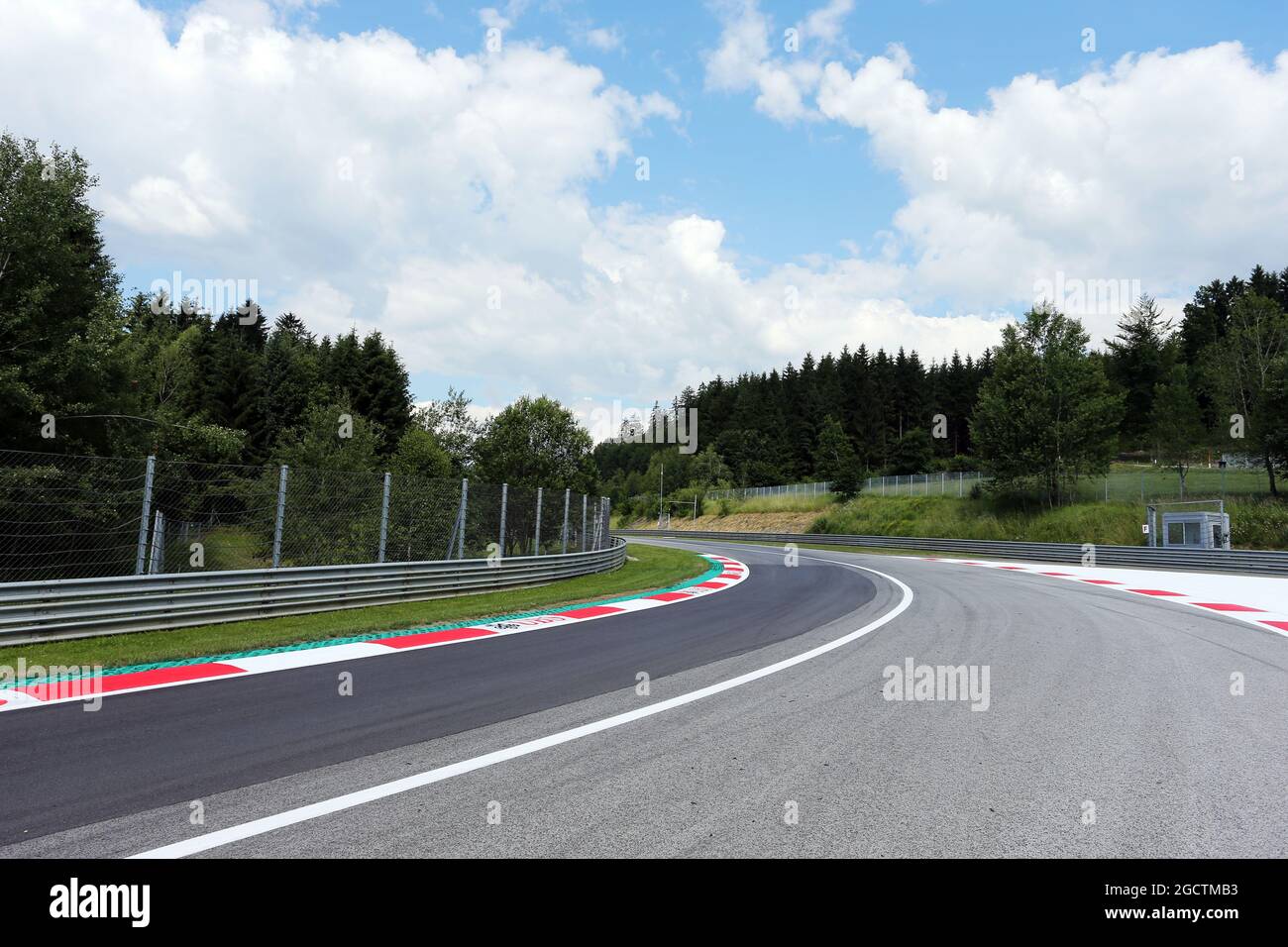 Détail du circuit. Grand Prix d'Autriche, jeudi 19 juin 2014. Spielberg, Autriche. Banque D'Images