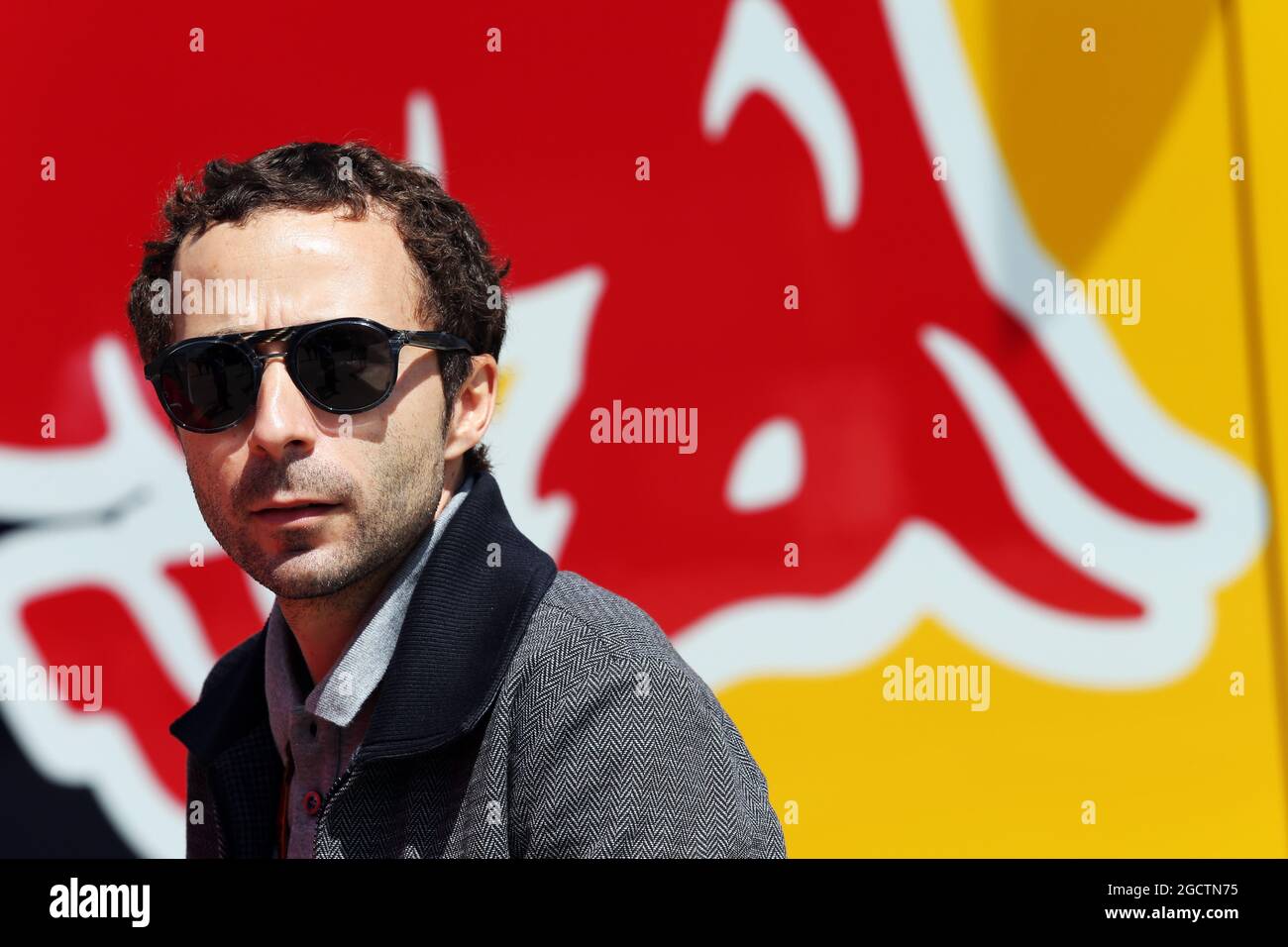 Nicolas Todt (FRA), responsable du pilote. Grand Prix de Grande-Bretagne, vendredi 4 juillet 2014. Silverstone, Angleterre. Banque D'Images