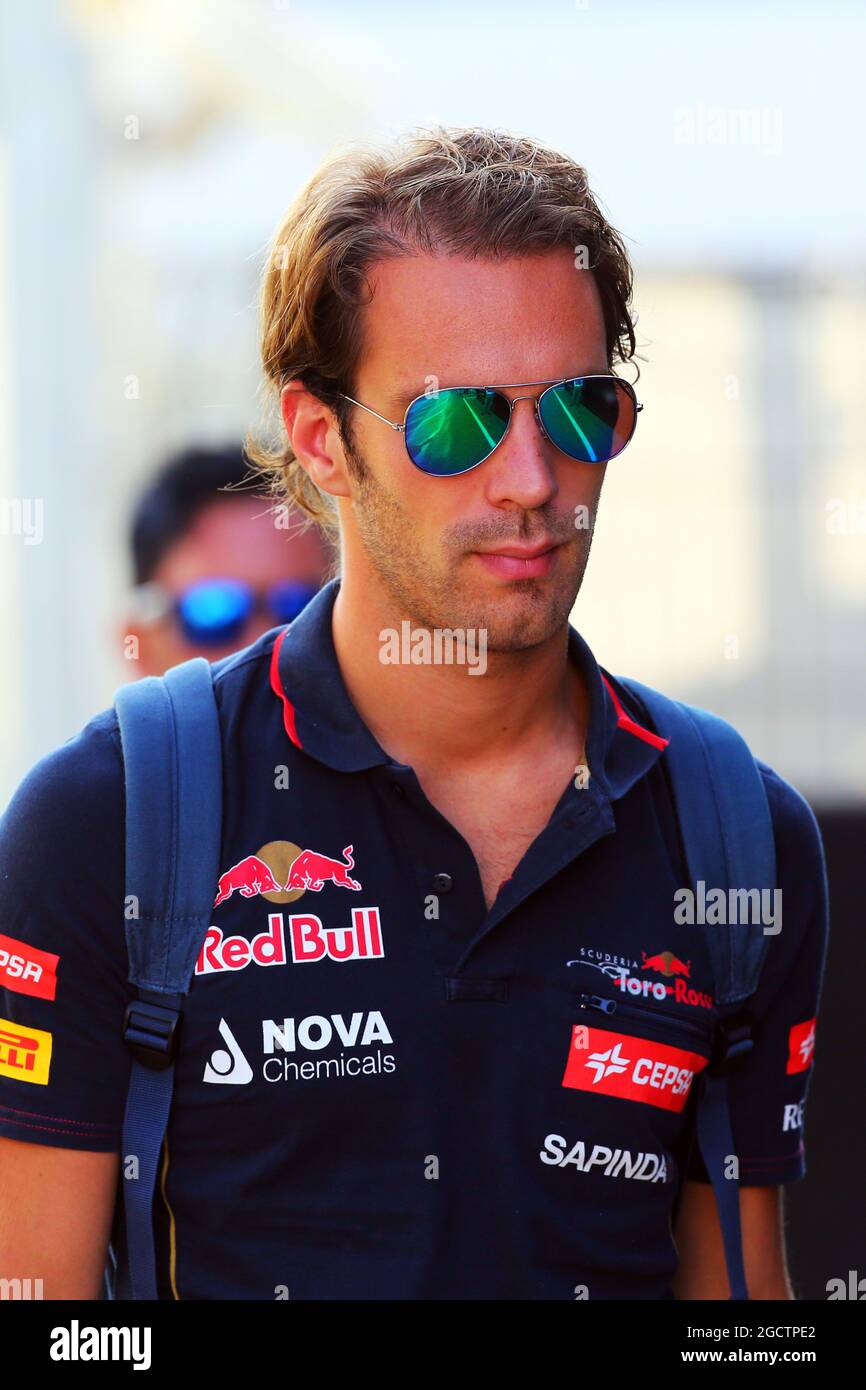 Jean-Eric Vergne (FRA) Scuderia Toro Rosso. Grand Prix d'Allemagne, samedi 19 juillet 2014. Hockenheim, Allemagne. Banque D'Images