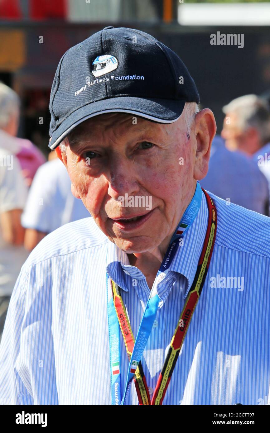 John Surtees (GBR). Grand Prix d'Italie, samedi 6 septembre 2014. Monza Italie. Banque D'Images