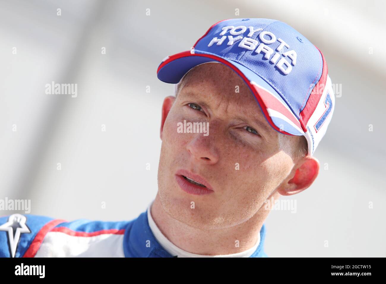 Mike Conway (GBR) no 07 Toyota Racing Toyota TS040 hybride. FIA World Endurance Championship, Rd 4, 6 heures de circuit of the Americas. Jeudi 18 septembre 2014. Austin, Texas, États-Unis. Banque D'Images