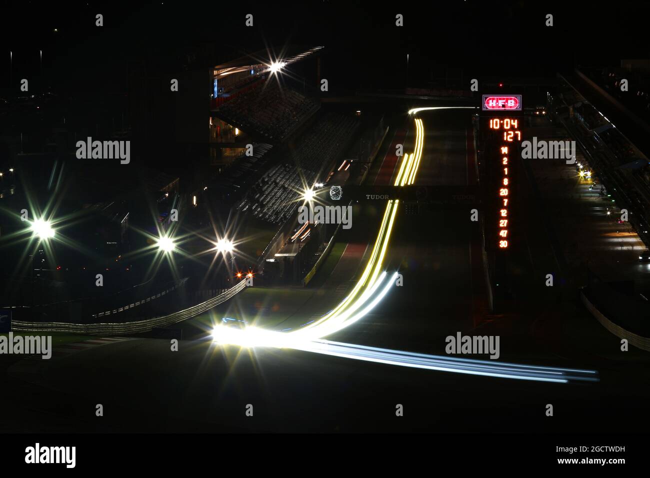 Action nocturne. FIA World Endurance Championship, Rd 4, 6 heures de circuit of the Americas. Samedi 20 septembre 2014. Austin, Texas, États-Unis. Banque D'Images