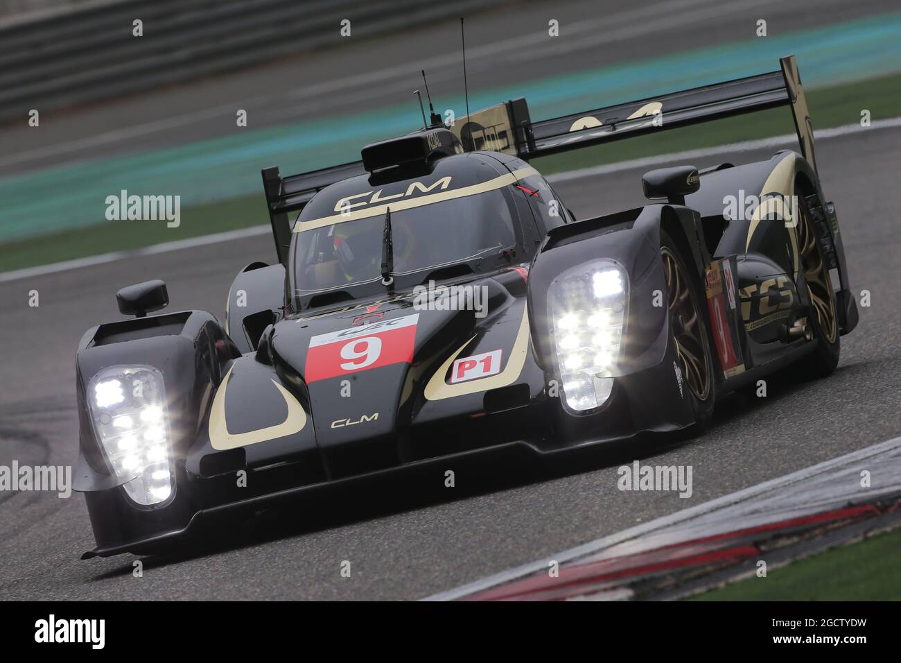 Lucas Auer (AUT) / James Rossiter (GBR) / Pierre Kaffer (GER) #09 Lotus CLM P1/01 - AER. Championnat du monde d'endurance FIA, Round 6, samedi 1er novembre 2014. Shanghai, Chine. Banque D'Images