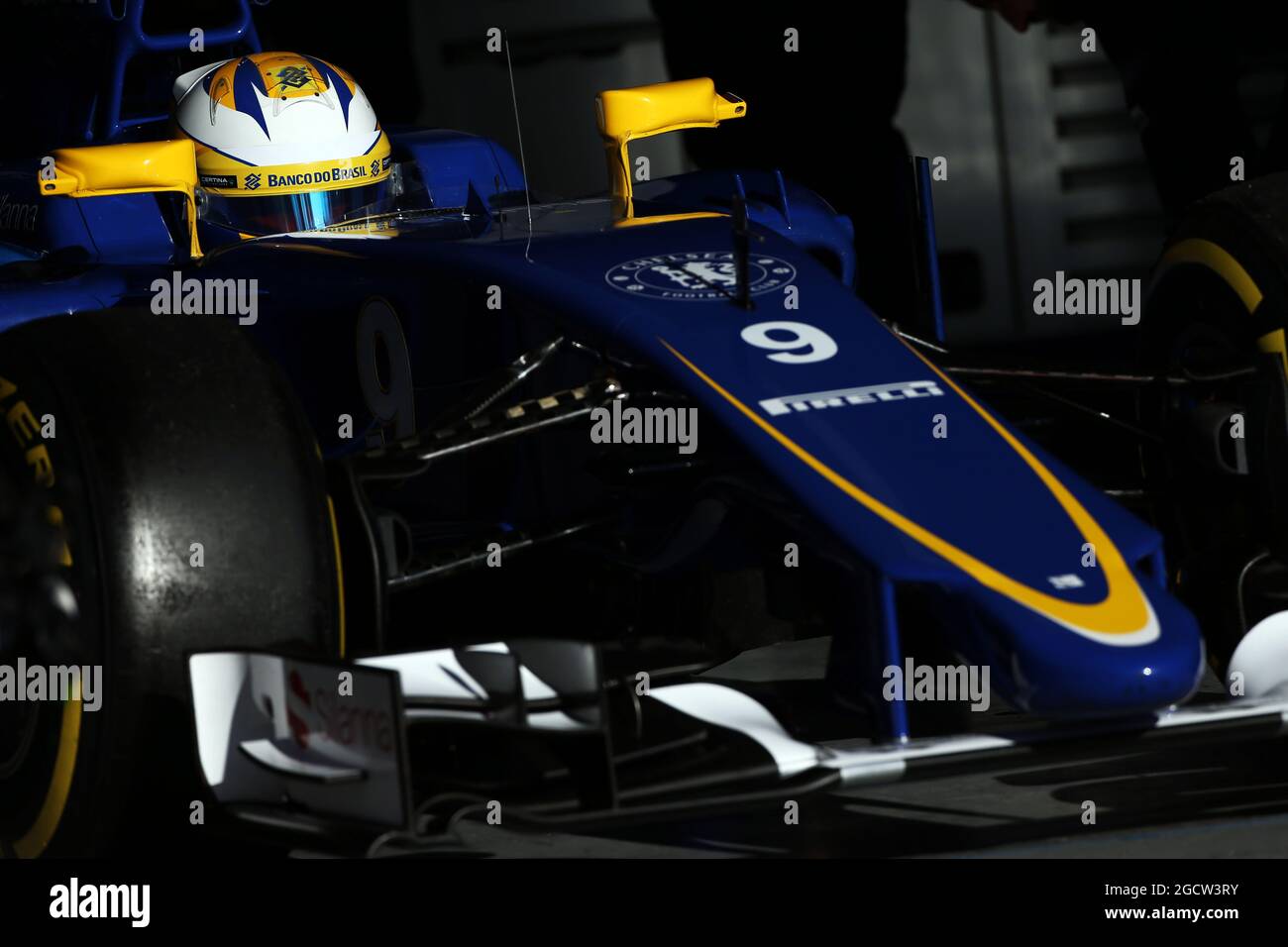 Marcus Ericsson (SWE) Sauber C34. Test Formula One, jour 3, samedi 28 février 2015. Barcelone, Espagne. Banque D'Images