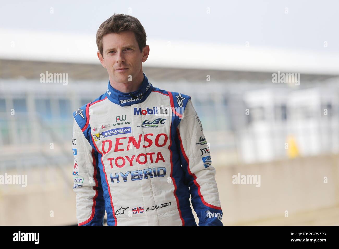 Anthony Davidson (GBR) / Sébastien Buemi (SUI) #01 Toyota Racing Toyota TS040 Hybrid. Championnat du monde d'endurance de la FIA, 1ère partie, jeudi 9 avril 2015. Silverstone, Angleterre. Banque D'Images