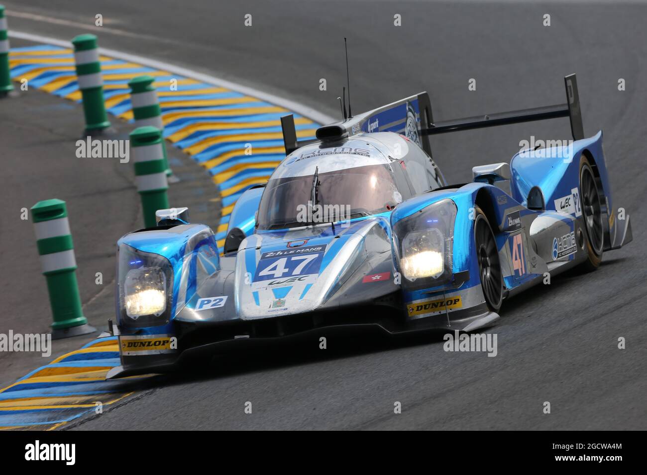 Matthew Howson (GBR) / Richard Bradley (GBR) / Nicolas Lapierre (FRA) #47 KCMG Oreca 03R Judd. FIA World Endurance Championship, le Mans 24 heures - course, samedi 13 juin 2015. Le Mans, France. Banque D'Images Matthew Howson (GBR) / Richard Bradley (GBR) / Nicolas Lapierre (FRA) #47 KCMG Oreca 03R Judd. FIA World Endurance Championship, le Mans 24 heures - course, samedi 13 juin 2015. Le Mans, France. Banque D'Images