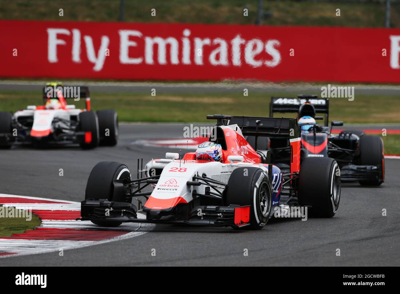 Will Stevens (GBR) Manor Marussia F1 Team. Grand Prix de Grande-Bretagne,  dimanche 5 juillet 2015. Silverstone, Angleterre Photo Stock - Alamy
