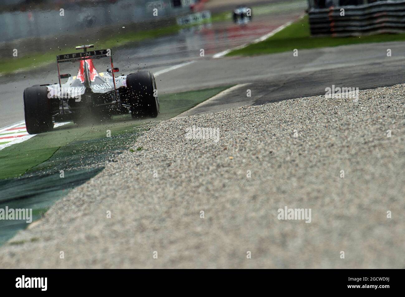 Daniil Kvyat (RUS) Red Bull Racing RB11. Grand Prix d'Italie, vendredi 4 septembre 2015. Monza Italie. Banque D'Images